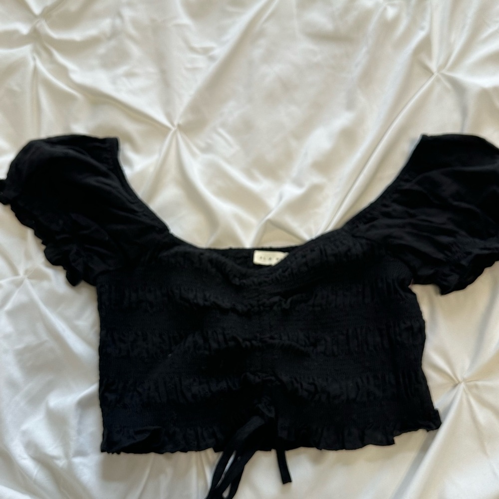 NEW pacsun black blouse size small